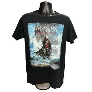Assassin’s Creed IV: Black Flag Pirate T-Shirt - Size L - Ubisoft Official Tee